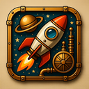 icon_sports_rocket_steampunk icon preview
