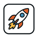 icon_sports_rocket_thin icon preview