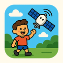 icon_sports_satellite_cartoon icon preview