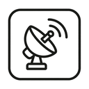 icon_sports_satellite_minimal_outline icon preview
