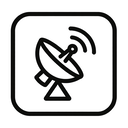 icon_sports_satellite_monochrome icon preview