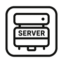icon_sports_server_monochrome icon preview