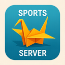 icon_sports_server_origami icon preview