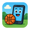 icon_sports_smartphone_cartoon icon preview