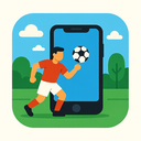 icon_sports_smartphone_flat_design icon preview