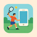 icon_sports_smartphone_flat_pastel icon preview