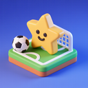 icon_sports_star_3d_isometric icon preview