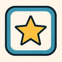icon_sports_star_minimalist icon preview