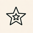 icon_sports_star_thin icon preview