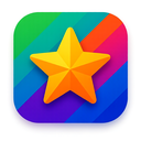 icon_sports_star_vibrant_colors icon preview