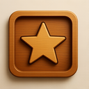 icon_sports_star_wooden icon preview