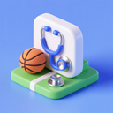 icon_sports_stethoscope_3d_isometric icon preview