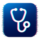 icon_sports_stethoscope_digital_glitch icon preview