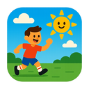 icon_sports_sun_cartoon icon preview