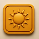 icon_sports_sun_embossed icon preview