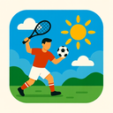 icon_sports_sun_iconic icon preview