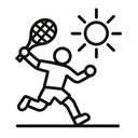 icon_sports_sun_line_art icon preview