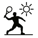 icon_sports_sun_monochrome icon preview