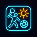 icon_sports_sun_neon icon preview