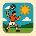 icon_sports_sun_retro icon preview
