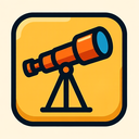 icon_sports_telescope_bold icon preview
