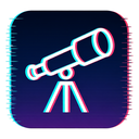 icon_sports_telescope_digital_glitch icon preview