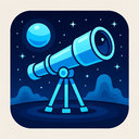 icon_sports_telescope_futuristic icon preview