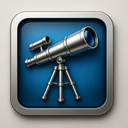 icon_sports_telescope_metallic icon preview
