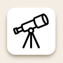 icon_sports_telescope_minimalist icon preview