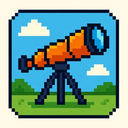 icon_sports_telescope_pixel_art icon preview