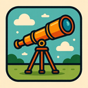 icon_sports_telescope_retro icon preview