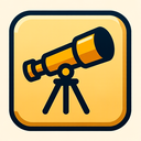 icon_sports_telescope_sharp_edges icon preview