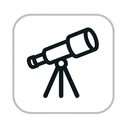 icon_sports_telescope_transparent icon preview