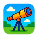 icon_sports_telescope_vibrant_colors icon preview