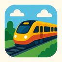 icon_sports_train_flat_design icon preview