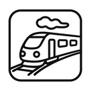icon_sports_train_minimal_outline icon preview