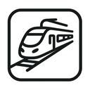 icon_sports_train_thin icon preview