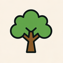 icon_sports_tree_asymmetrical icon preview