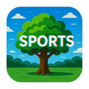 icon_sports_tree_digital_glitch icon preview