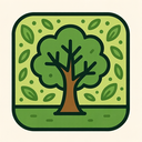 icon_sports_tree_organic_pattern icon preview