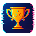 icon_sports_trophy_digital_glitch icon preview