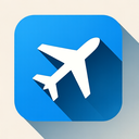 icon_technology_airplane_shadow_effect icon preview