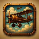 icon_technology_airplane_steampunk icon preview