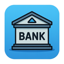 icon_technology_bank_cartoon icon preview