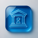 icon_technology_bank_glassy icon preview