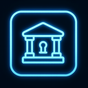 icon_technology_bank_glow_effect icon preview