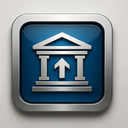 icon_technology_bank_metallic icon preview