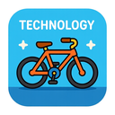 icon_technology_bicycle_cartoon icon preview