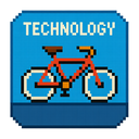 icon_technology_bicycle_pixel_art icon preview