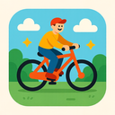icon_technology_bicycle_playful icon preview